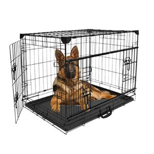 TRESKO Cage de Transport pour Chien Pliable