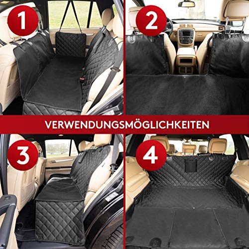 Lekespring Protection Voiture Chien Siege Arriere AVCE Planche en Bois  Solide  Housse Voiture Chien Résistant à l'abrasion, aux Rayures et  Imperméable - Convient à Tous Les Types de Voitures - Noir - ProChasse