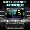 PAWPRO Collier Anti Aboiement Chien | Conforme Nouvelle Loi 2024 Bien-Être Animal | Intelligence Artificielle, Détection d’Aboiement, Écran Couleur | 3 Modes BIP, Vibration, BIP+Vibration | Marque FR