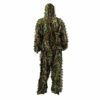 PELLOR Filet Camouflage 3D Ghillie Tenue Suite Militaire Veste Pantalon Ensemble Affût de Chasse Photographie Léger