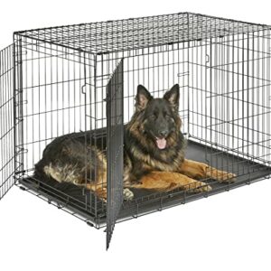 MaxxPet Banc pour chien pliable - banc de voiture - banc de voyage pour  chien - boîte de transport - panier de voyage - 82x58x58cm