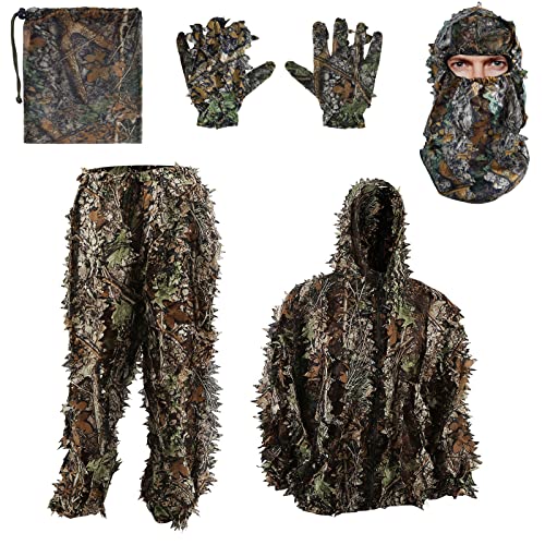 Zicac Tenue Camouflage Militaire Ghillie 3D Photo Animalière