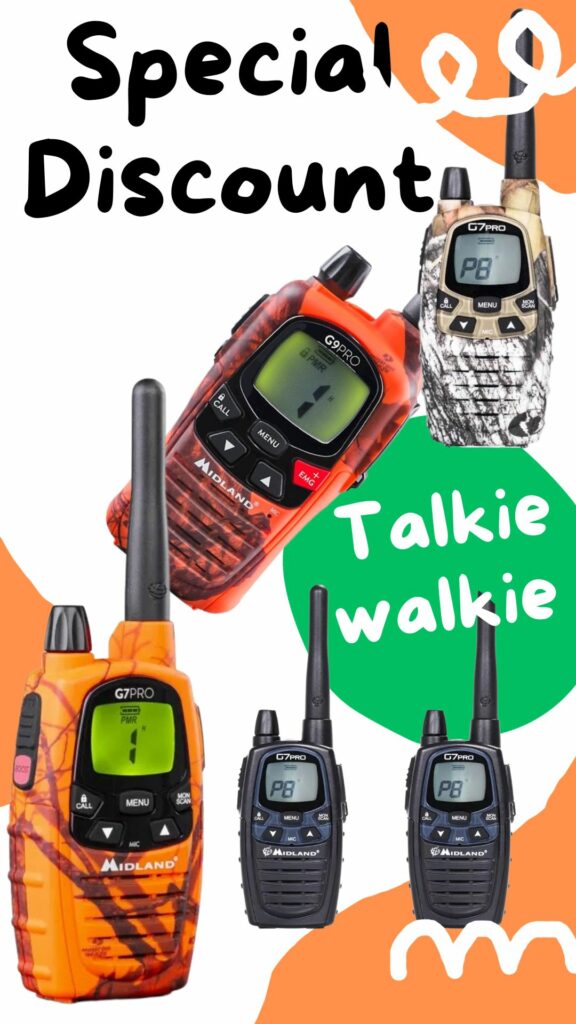 Midland G9 Pro Talkie-walkie Radio bidirectionnelle, Double Bande