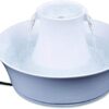 PetSafe Fontaine en céramique Drinkwell Avalon, Eau Potable filtrée pour Chiens et Chats, capacité d’eau de 2 litres, Blanc