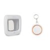 PetSafe Chatière à Puce électronique, accès sélectif pour Votre Chat, empêche Les étrangers d’entrer, Chats jusqu’à 7 kg, Blanc & Clé de Collier pour Chatière avec Puce électronique – Transparent