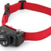 PetSafe – Collier Anti-Fugue Deluxe pour Chien pour Clôture Anti-Fugue avec Fil – Léger – 4 Niveaux de Stimulation et 1 Mode Signal Sonore Seul, à Pile, résistant à la Pluie