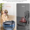 FEELNEEDY Fontaine à Eau pour Chat et Chien Silencieuse, Distributeur Automatique d'eau Chien 7 litre