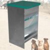 IKLOB® Mangeoire pour Chiens 42 L (Environ 17/19 kg), Distributeur de Croquettes, gamelle Chien surelevee Extérieur/intérieur.