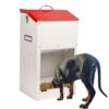 Svauoumu Mangeoire pour Chien, Mangeoire Automatique pour Grand Chien – Capacité 11kg, avec Couvercle pour ProtéGer la Nourriture, Conception Anti-Rongeurs, Convient pour Une Utilisation en ExtéRieur