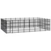 Susany Chenil d’extérieur pour Chiens Cage d’extérieur Chenil Polyvalent pour Chiens Chenil pour Chien Acier 36,86 m²