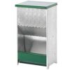 Suinga Mangeoire Tremie por Chiens de grande race, solution extérieur pour alimentation de 30 litres, 34x28x61 cm, gris